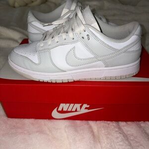 Nike Women's Sneakers - White and Gray